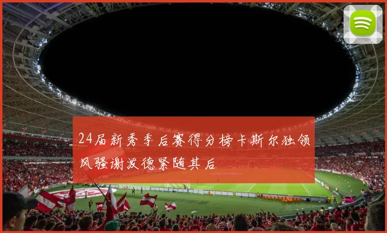 24届新秀季后赛得分榜卡斯尔独领风骚谢泼德紧随其后
